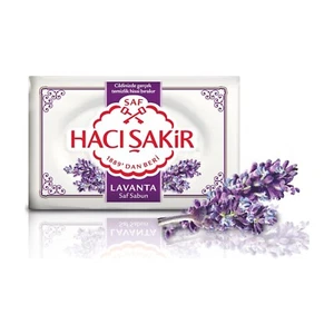Haci Sakir Hamam Seife Lavendel - Lavanta Sabun (4x150g) 600g - Bild 1 von 2