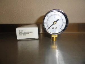 PIC Gauge 101D-208D Dry Filled Utility Bottom Mount Pressure Gauge 2CP - Picture 1 of 6