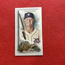 2022 TOPPS ALLEN & GINTER BROOKLYN  MINI TIGERS SPENCER TORKELSON RC #/25