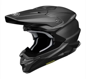 Casco de motocicleta Shoei VFX-EVO negro mate motocross todo terreno talla XL - Imagen 1 de 14