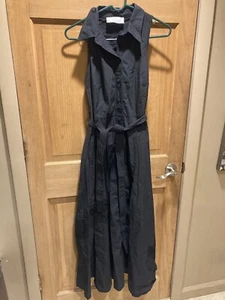 Beatrice b. Medium Kleid ärmellos halbe Knopfleiste Maxi Whimsigoth Wednesday - Bild 1 von 9