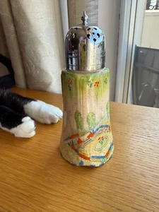 Vintage Parrott & Co."Coronet Ware" Sugar Shaker/Sifter with Chrome Top - Picture 1 of 5