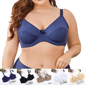 Plus Size 36-60 AA A B C D E F Women Lingerie Sexy Bra Push Up Bras Brassiere BH - Picture 1 of 24