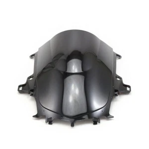 Black Double Bubble Windshield Shield ABS For Yamaha YZF-R1 R1M R1S 2015-2019 - Picture 1 of 4