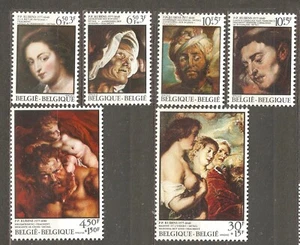 Bélgica: conjunto completo de 6 sellos como nuevos, 400 años del nacimiento d... - Imagen 1 de 1