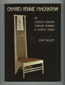 1986 Roger Billcliffe CHARLES RENNIE MACKINTOSH Furniture + Interiors 272-pg HC  - Picture 1 of 7