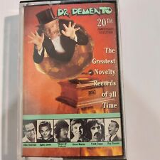 Dr. DEMENTO 20th Anniversary Collection Greatest Novelty Cassette Tape 1991 RARE