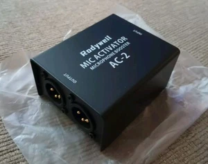 Rodyweil Microphone Preamp Booster 2 Input Max Gain New Mic Activator - Picture 1 of 3