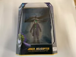 JOKER HELICOPTER 2CH INFRARED REMOTE CONTROLLED Heath Ledger Batman dark knight - Picture 1 of 6