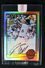 2017 Donruss Optic 1983 Retro Signatures Josh Bell RC Auto Prizm Holo #5/5 G
