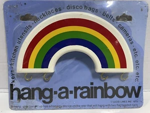 Vintage Hang A Rainbow Key/Necklace Holder Lucid Lines Inc 1980 - Picture 1 of 3