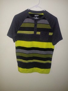 Arizona Jeans Striped Short Sleeve T 