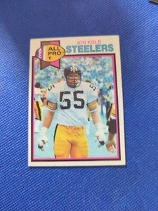 1979 Topps Football - Jon Kolb - Pittsburgh Steelers - All-Pro - #262