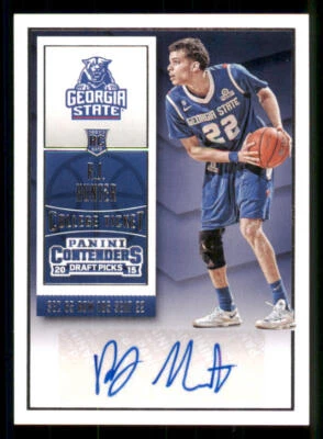 2015-16 Panini Contenders Draft Picks #135A R.J. Hunter AU/Blue jersey - Image 1 of 2