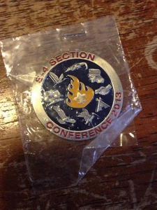 2013 S-4 Section Conference Golf Tournament Ball Marker Metal OA 9E-55A - Picture 1 of 2