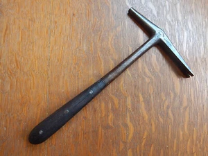 Antiker C S Osborne Hammer # 2 Leder Sattel Polster Tack Palisander Griff - Bild 1 von 15
