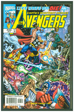 Avengers #7 VF/NM Marvel Comics 1998 George Perez Thor Cover