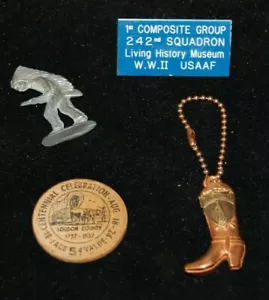 Lote Coleccionable Insignia Historia Viva 242º Escuadrón Jefe Nativo Figura Otros - Imagen 1 de 5