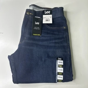 Lee Jeans Para Hombres 32x32 Recto Cónico Movimiento Flexible Cintura Elástica - Imagen 1 de 13