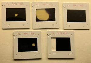 1980s Slide Transparencies 1987 ECLIPSE Professional images OOAK COA Astronomy - Picture 1 of 12