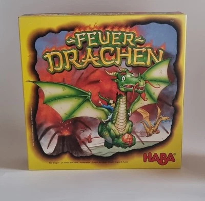 Haba Feuer Drachen - Bestes Kinderspiel 2014 - ab 5 Jahren - für 2 bis 4 Spieler - Bild 1 von 4