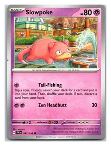 SV02: Paldea Evolved #085/193 Slowpoke - Picture 1 of 2