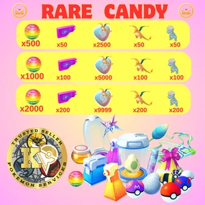 Pokémon⭐️ Rare Candy ⭐️ FAST SALE ⭐️Complete Within 24hrs⭐️Digital Delivery⭐️ - Picture 1 of 13