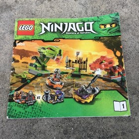 Lego Ninjago Instruction Manual Book 1 Only #9456