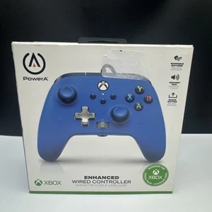 PowerA Enhanced Wired Controller Blue - XBOX NEW  - Sealed Box - Picture 1 of 7