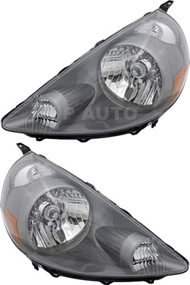 For 2007-2008 Honda Fit Headlight Halogen Set Driver and Passenger Side Foto 1 de 4