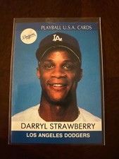 1991 Darryl Strawberry 91-31 Playball U.S.A Cards
