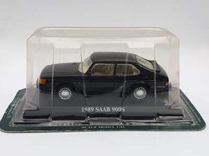 Saab 900 S 1989 Del Prado 1/43 Nero - Foto 1 di 4