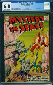 Mystery in Space #54 (1959) CGC 6.0 -- O/w to white; 2nd Adam Strange in title - Bild 1 von 2