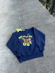 Vintage Deadstock Cartoon Network Scooby Doo Tennessee Sweatshirt Size L 14-16 - Picture 1 of 6