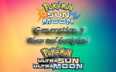 Shiny Gen 7 Alola - Pokemon Sun/Moon US/UM Home