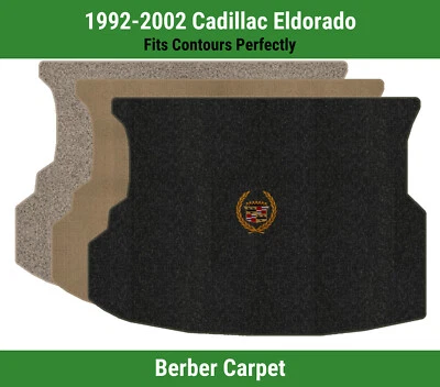 Lloyd Berber Trunk Carpet Mat for '92-02 Cadillac Eldorado w/Gold Cadillac Crest - Image 1 of 4