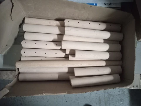 Wood furniture leg remnants - Furniture making/laser engraving/lathe Cover