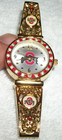 Ohio State NCAA The Bradford Exchange "My Buckeyes" Ultimate Fan Watch Cover