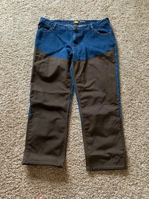 Cabelas Men's 42x30 Brush Guard Roughneck Upland Shooting Pants Jeans Excellent - Image 1 of 4