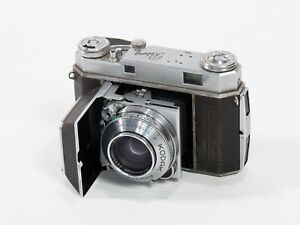 Vtg Kodak Retina IIa Film Camera w/ RARE Retina Rodenstock Heligon 50mm f2 Lens 