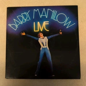 Barry Manilow Live 1977 Vinyl 2 LP Arista AL 8500 VG+ *Buy 2 Get 1 Free*  - Picture 1 of 9