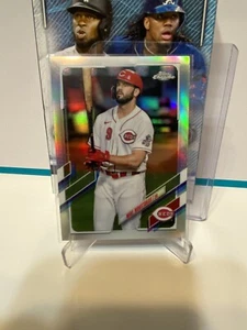 Mike Moustakas⚾️2021 Topps cromo refractor paralelo Cincinnati Reds #57 - Imagen 1 de 4