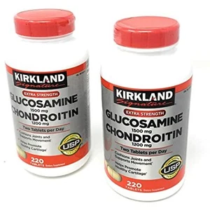 Kirkland Signature Extra Strength Glucosamine 1500mg/Chondroitin 1200mg, 220 - Picture 1 of 3