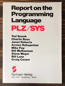 Informe sobre el lenguaje de programación PLZ/SYS (1978) - Imagen 1 de 6