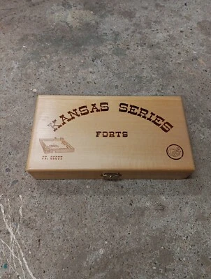 Colt Kansas Series Ft. Scott SAA Wooden Display Case - Image 1 of 4