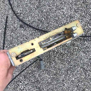 Complete 1968-72 Dodge Dart A body Plymouth Valiant heater control & 3 cables - Picture 1 of 7