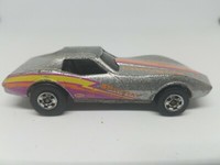 hot wheels 1975 corvette stingray silver