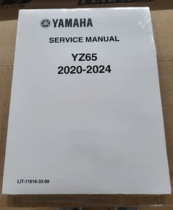 YAMAHA YZ65, YZ 65 OEM SERVICE REPAIR SHOP MECHANICS MANUAL,TECHNICAL BOOK 18-24 - Bild 1 von 3