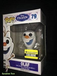 Disney Frozen Glitter Olaf el Muñeco de Nieve Pop! Figura Vinilo EE Exclusiva  - Imagen 1 de 1