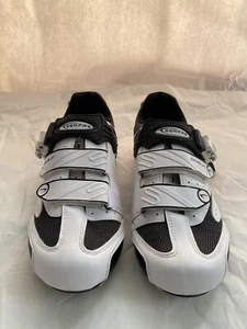 Serfas Podium Road Cycling Bike Shoes *Cleats Size 9.5 / 42.5Eu - White & Wrench - Picture 1 of 7